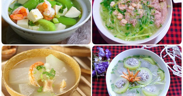 5 delicious and refreshing rustic soups on summer days from familiar fruits