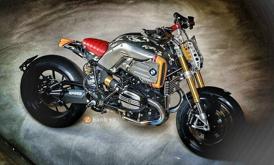 BMW R Nine T phiên bản độ Tracker hàng độc tại Đài Loan - ảnh 1