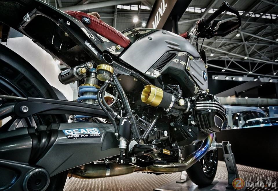 BMW R Nine T phiên bản độ Tracker hàng độc tại Đài Loan - ảnh 8