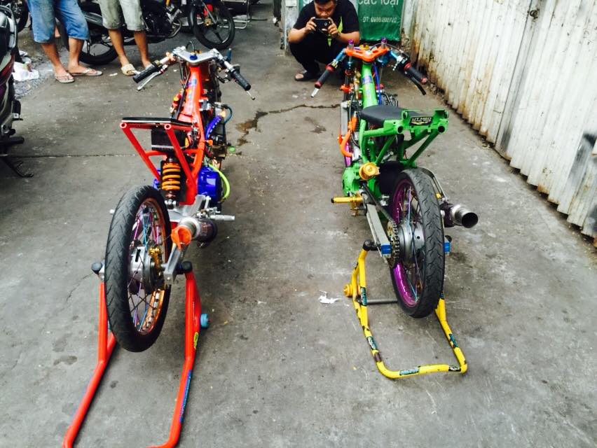 Bộ đôi 2 chiếc Exciter độ phong cách