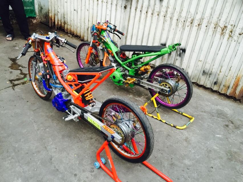 Bộ đôi 2 chiếc Exciter độ phong cách