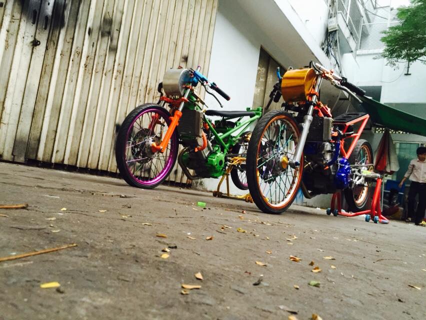 Bộ đôi 2 chiếc Exciter độ phong cách