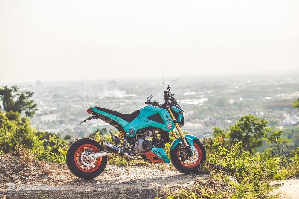 Honda MSX độ đầy phong cách trong bộ ảnh tuyệt đẹp - ảnh 13