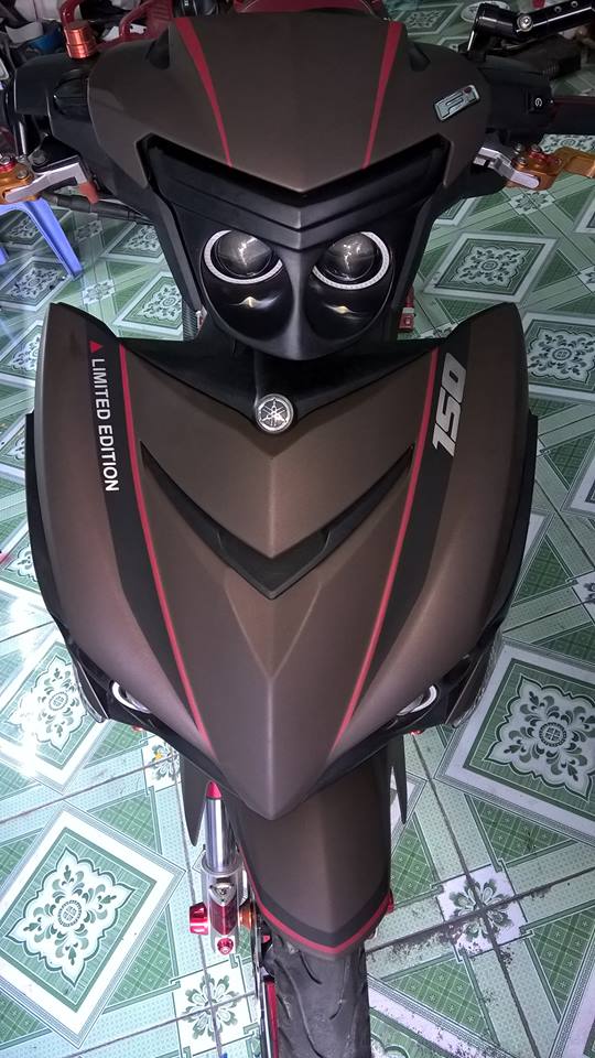 Mẫu Exciter 150 độ hút hồn với đôi mắt Wall-E - ảnh 6