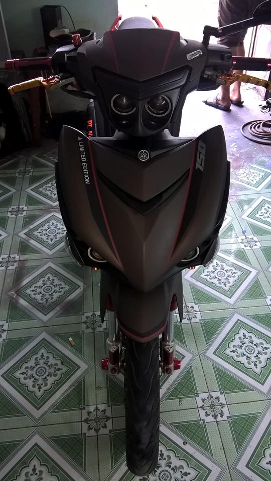 Mẫu Exciter 150 độ hút hồn với đôi mắt Wall-E - ảnh 1