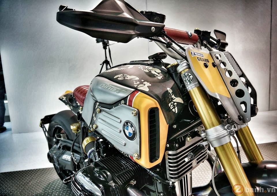 BMW R Nine T phiên bản độ Tracker hàng độc tại Đài Loan - ảnh 2