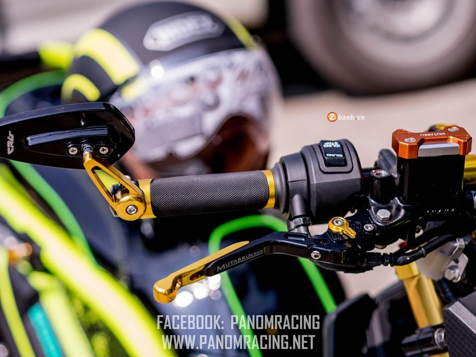 Honda Zoomer-X độ sành điệu với phong cách Black Lemon - ảnh 3