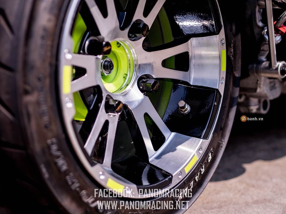 Honda Zoomer-X độ sành điệu với phong cách Black Lemon - ảnh 5