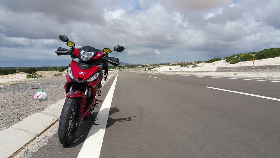 Hình ảnh Honda Winner 150 độ đi tour của biker Việt - ảnh 1