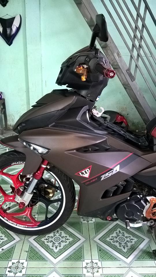 Mẫu Exciter 150 độ hút hồn với đôi mắt Wall-E - ảnh 3