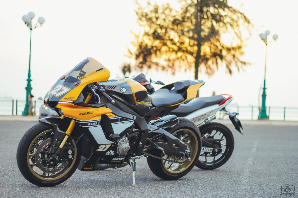 Yamaha R1 bản kỷ niệm 60 năm gây ấn tượng với dàn áo mới - ảnh 8