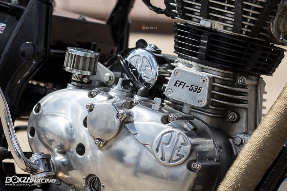 Royal Enfield Continental GT - bản độ đậm chất bụi bặm và phong cách - ảnh 13