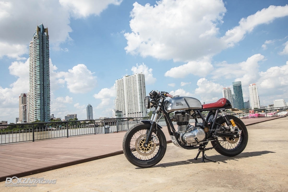 Royal Enfield Continental GT - bản độ đậm chất bụi bặm và phong cách - ảnh 14