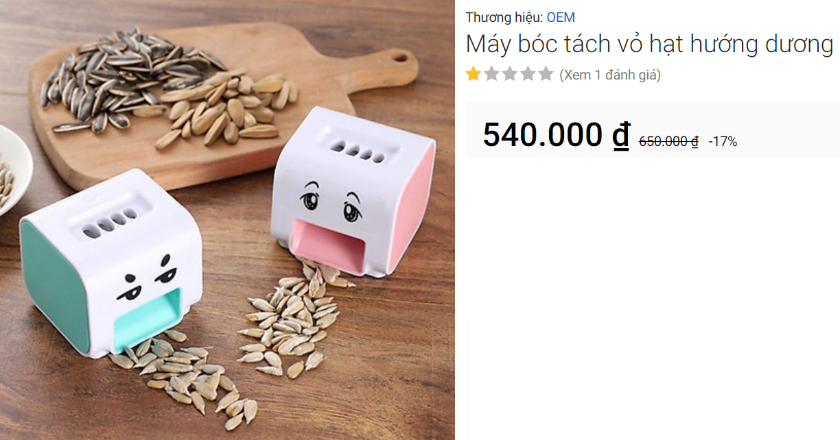 Hàng nghìn người đã chi nửa triệu mua máy bóc hạt hướng dương tự động cho nhàn thân: Cái kết đắng ngắt - Ảnh 1.