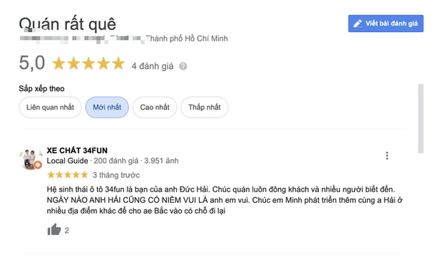 Quán phở của NS Đức Hải bị bão đánh giá 1 sao vì drama phát ngôn thô tục, điểm kinh doanh khác trùng tên cũng bị vạ lây? - Ảnh 5.