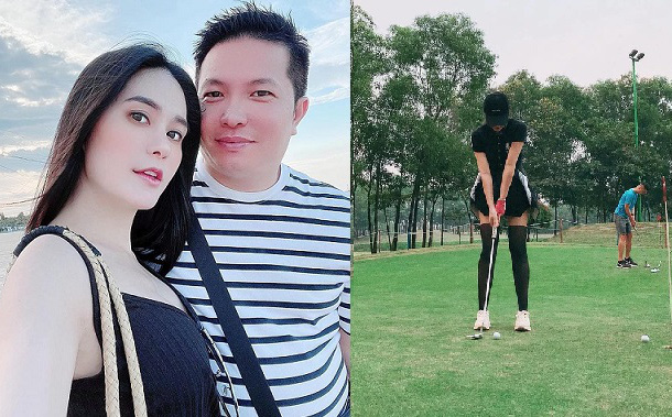 In the middle of the drama ‘hunting’ the giants at the golf course, Doan Di Bang’s husband exclaims 4 sentences about the pleasure of burning money