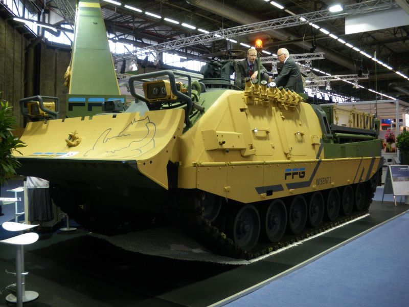 WISENT: Xe công binh gắn súng máy - trợ thủ đắc lực của quân đội Đức - ảnh 3