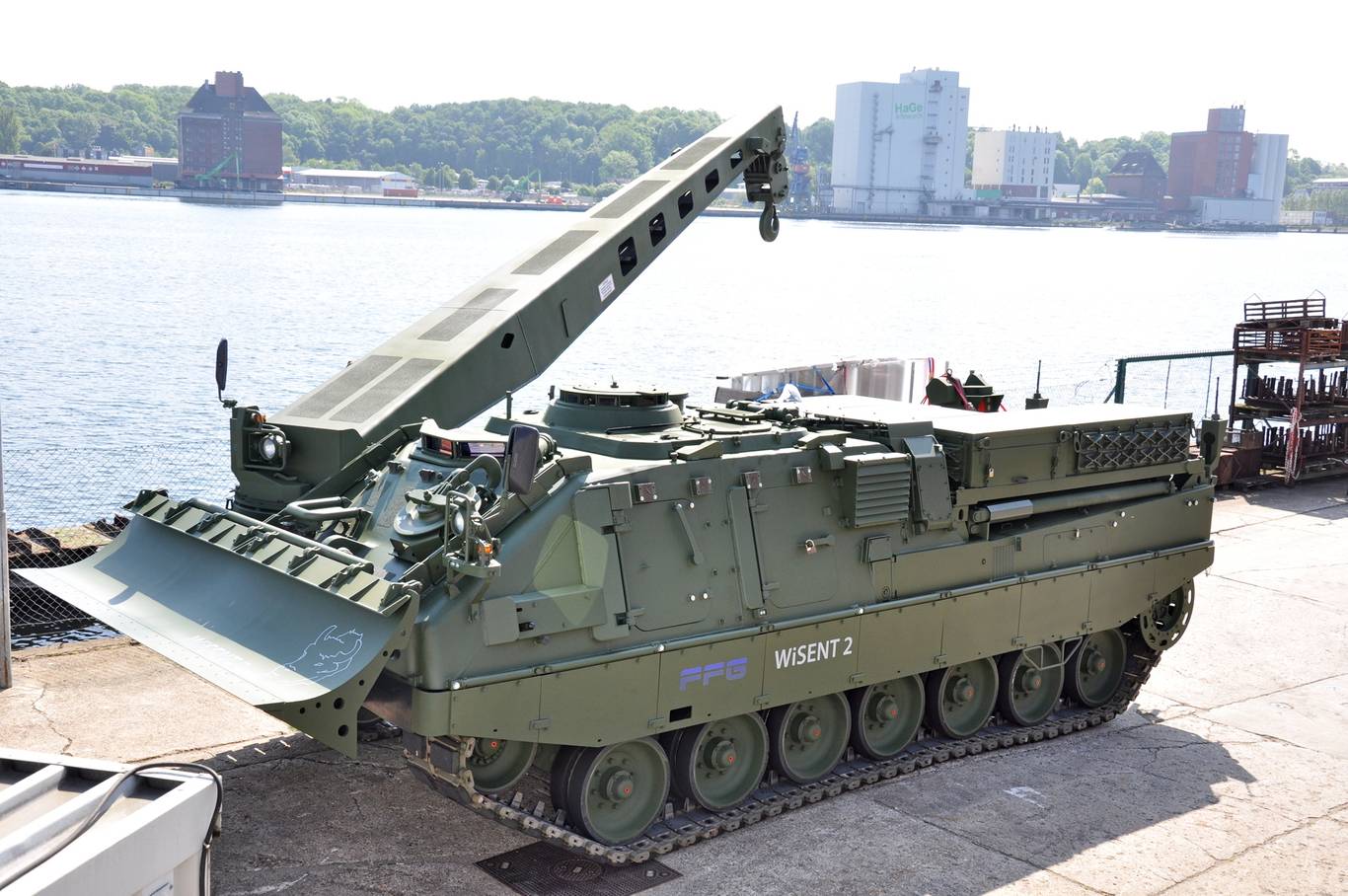 WISENT: Xe công binh gắn súng máy - trợ thủ đắc lực của quân đội Đức - ảnh 4