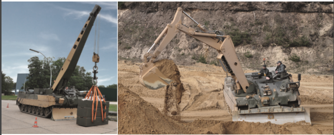 WISENT: Xe công binh gắn súng máy - trợ thủ đắc lực của quân đội Đức - ảnh 5