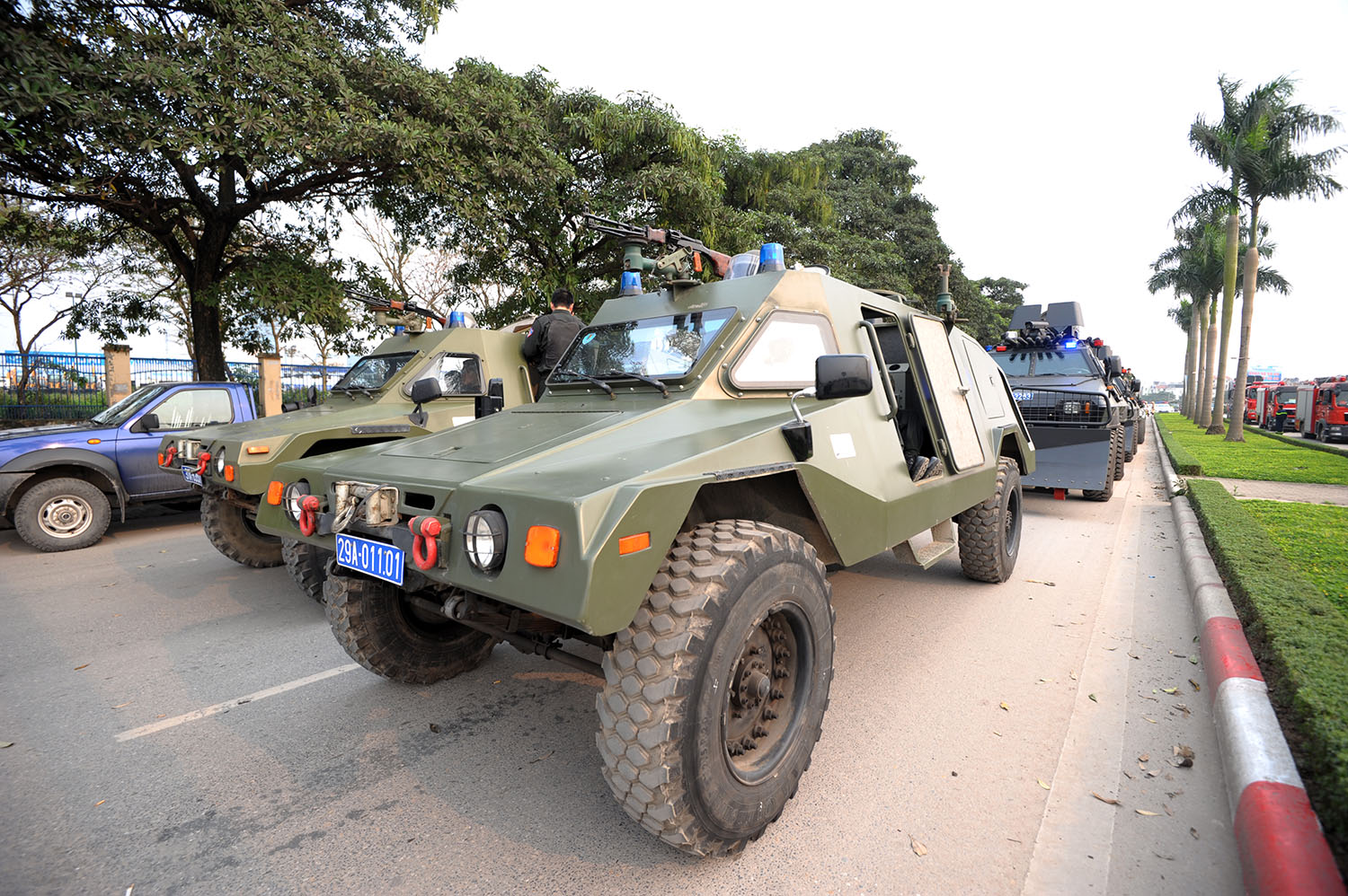 Xe bọc thép RAM-2000 MK3 mạnh nhất của Công an Việt Nam - ảnh 4