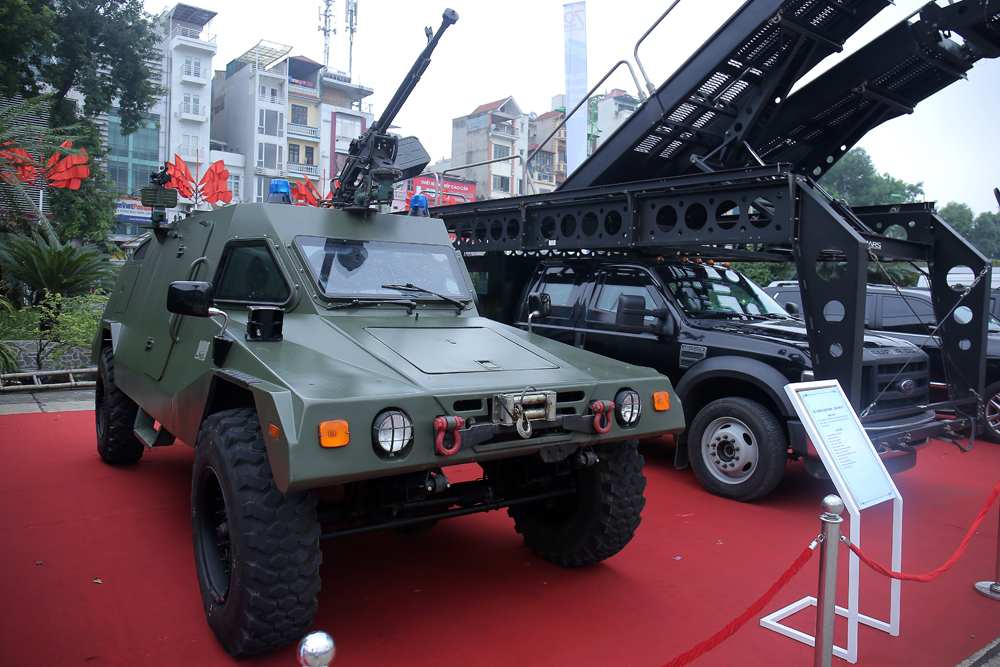 Xe bọc thép RAM-2000 MK3 mạnh nhất của Công an Việt Nam - ảnh 2