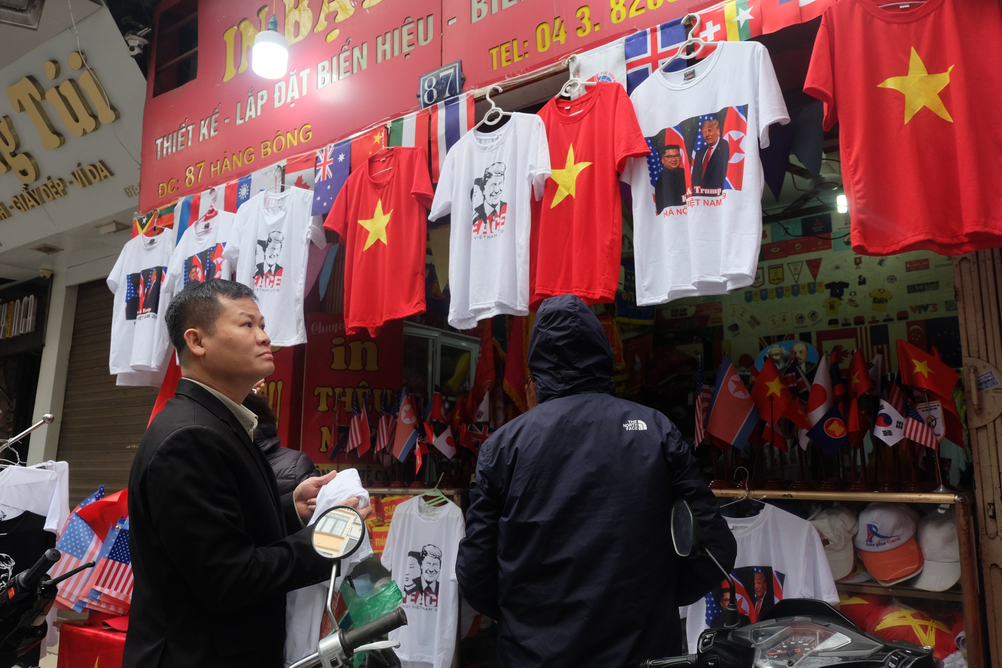 Muôn kiểu kinh doanh ăn theo Hội nghị thượng đỉnh Mỹ - Triều 2019 - Ảnh 3.