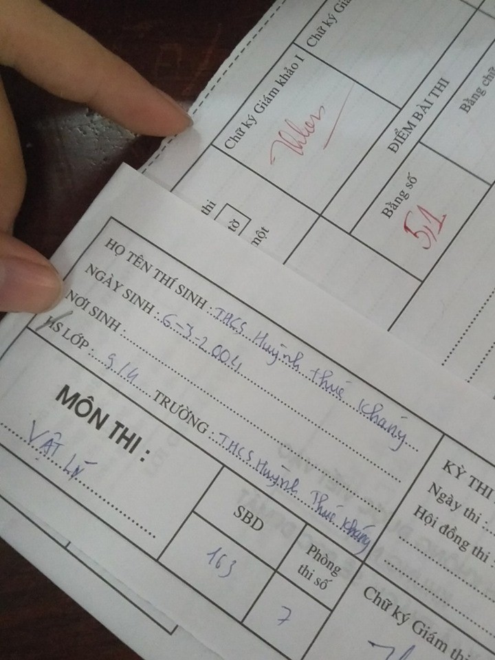 Đi thi “căng thẳng” quên mất cả tên mình, thí sinh đã thay bằng loạt tên siêu hài - Ảnh 3.