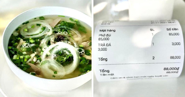 Một người Hà Nội than trời khi ăn tô phở 85 nghìn ở Sài Gòn: 'Sài Gòn ăn phở khổ quá'!