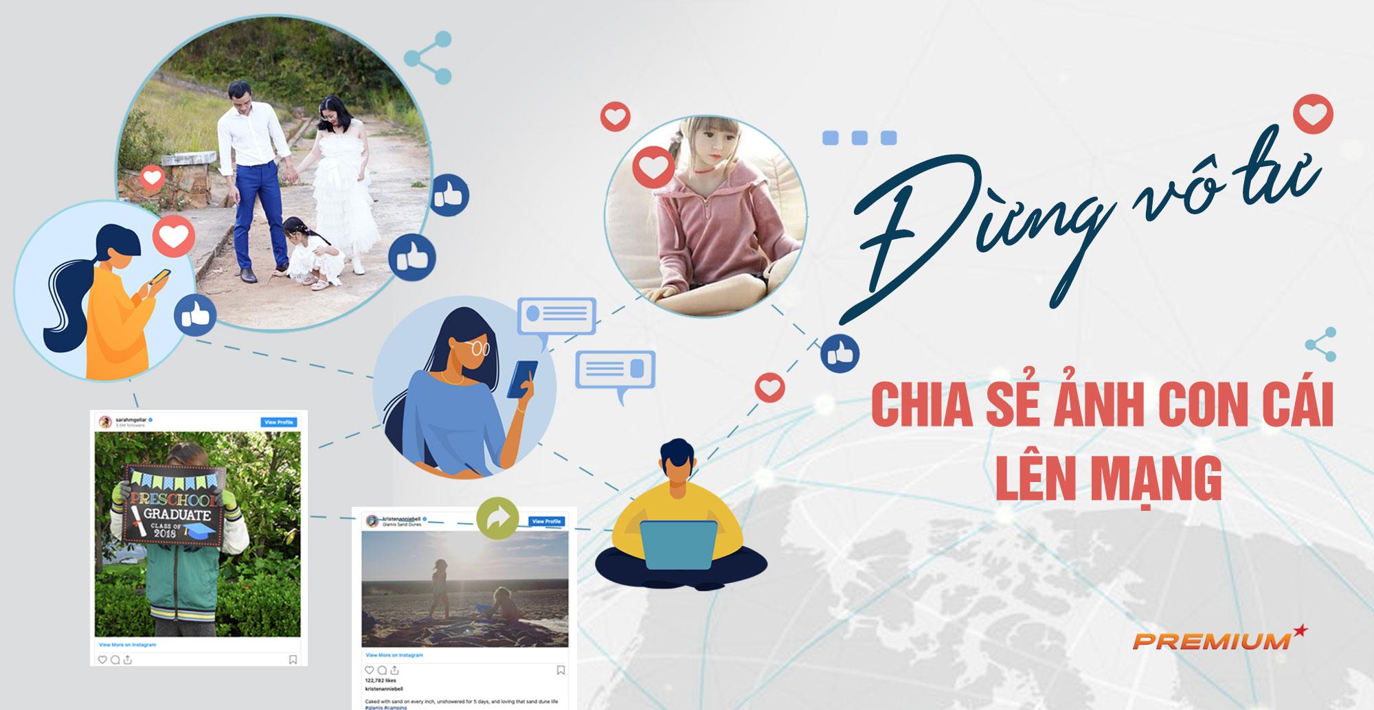 Đừng vô tư chia sẻ ảnh con cái lên mạng