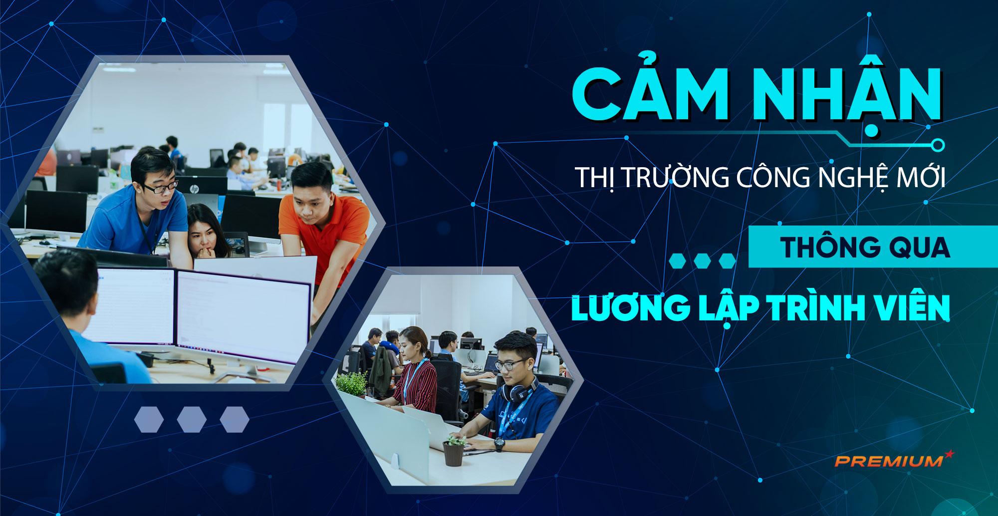 Cảm nhận thị trường công nghệ mới thông qua lương lập trình viên