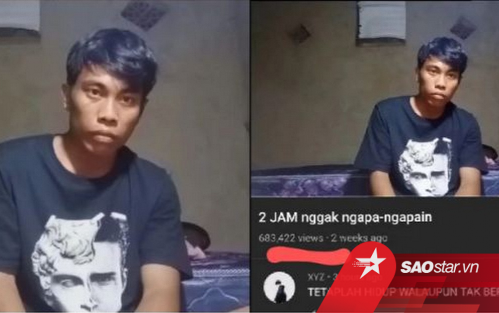 Chàng trai bất ngờ nổi tiếng nhờ đăng video không làm gì, nhìn máy quay hơn 2 tiếng