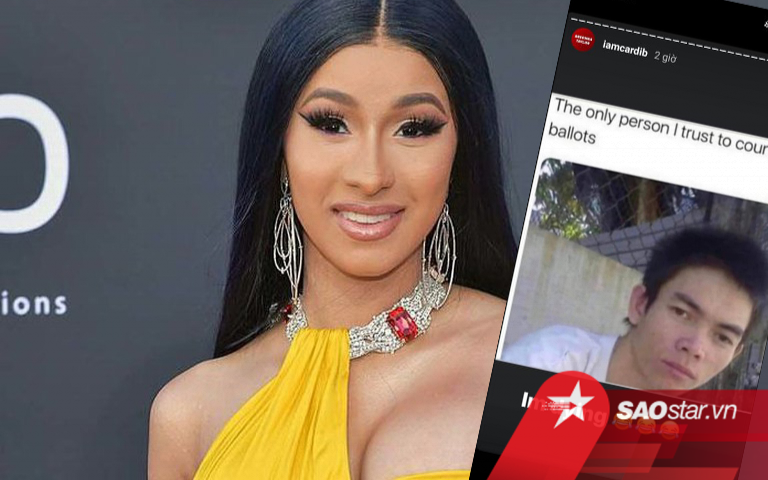 Rapper Cardi B: Chỉ tin tưởng hiện tượng mạng Việt Nam này kiểm phiếu bầu cử Tổng thống