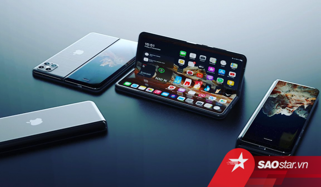 iPhone màn hình gập đầu tiên sắp được trình làng, bất ngờ nhất là mức giá