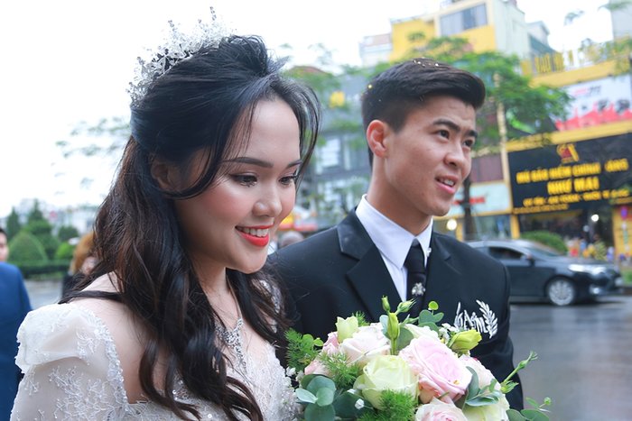 Đám cưới của Duy Mạnh và Quỳnh Anh nhận được rất nhiều sự chú ý của người hâm mộ. (Ảnh: L’amant, Smiley Ville)