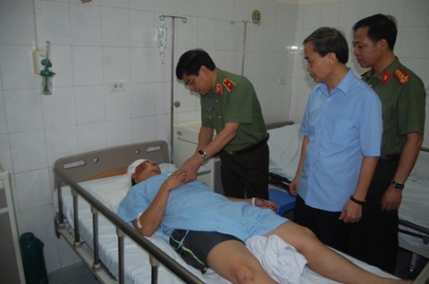 Điều tra vụ va chạm giao thông làm 1 chiến sỹ Công an tử vong - ảnh 1