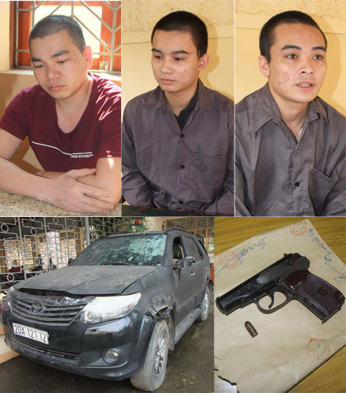 Từ vụ đốt ôtô, lộ diện băng nhóm kinh doanh massage trá hình để trộm, cướp - ảnh 1