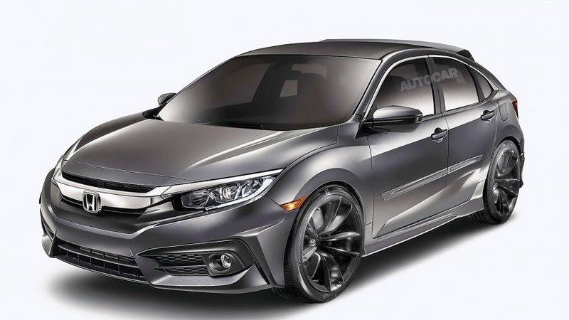 Honda Civic hatchback sẽ được ra mắt vào cuối năm nay - ảnh 1
