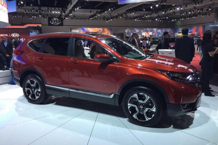 Honda CR-V 2017 chính thức lộ diện - ảnh 1
