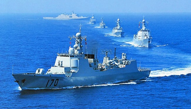 Hải quân Campuchia đang tập trận lớn chưa từng có với tàu chiến Trung Quốc - ảnh 1