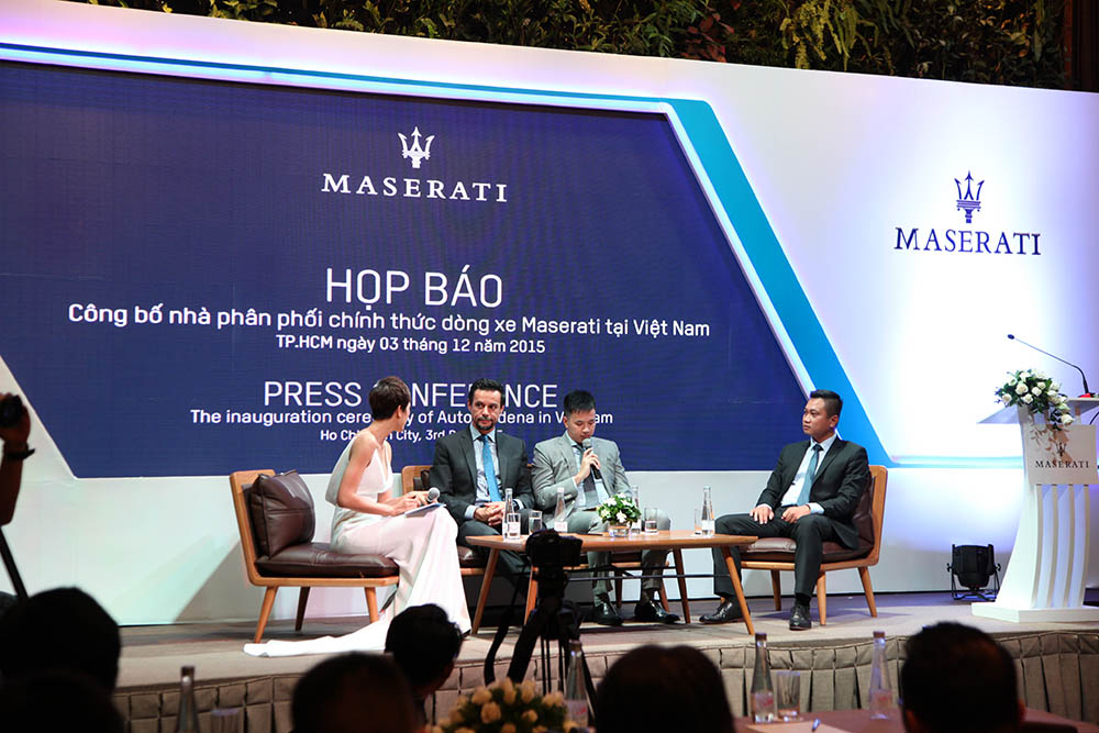 Thương hiệu xe Maserati chính thức ra mắt tại Việt Nam - ảnh 1