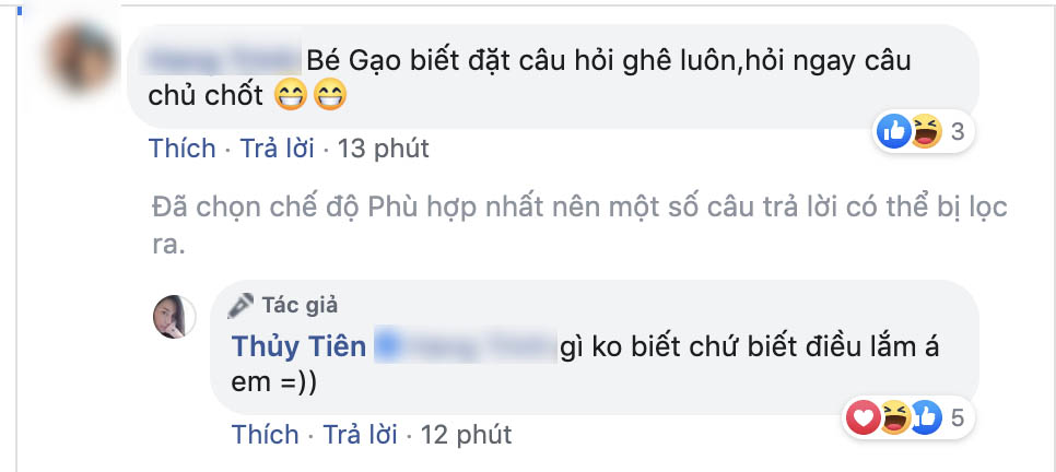 Con gái Thủy Tiên hỏi một câu khiến Công Vinh “cứng họng”