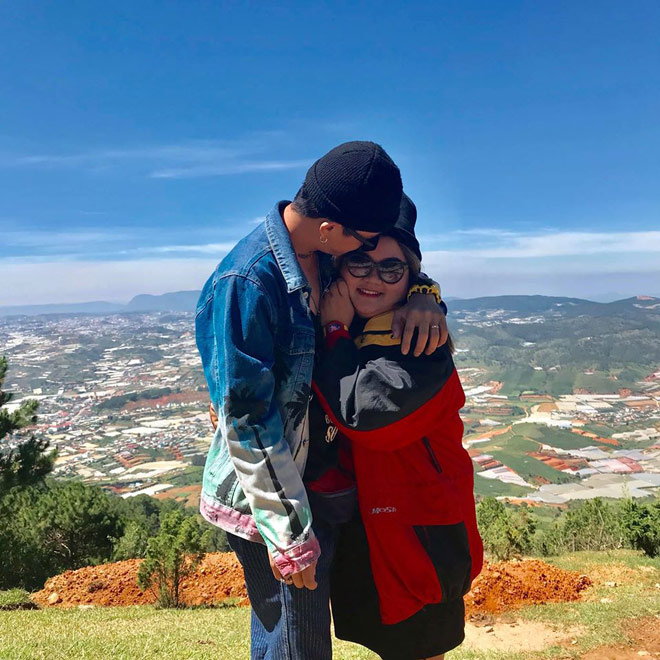 “chong gay - vo beo” cuoi nhau sau 2 thang hen ho: tieng cuoi, tieng khoc moi dem chi vo chong toi biet hinh anh 6