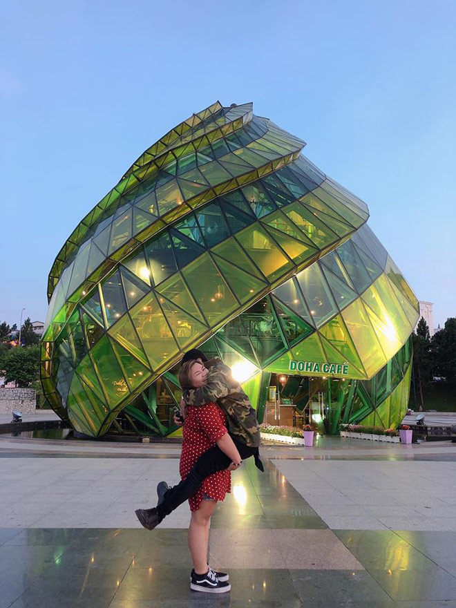 “chong gay - vo beo” cuoi nhau sau 2 thang hen ho: tieng cuoi, tieng khoc moi dem chi vo chong toi biet hinh anh 1