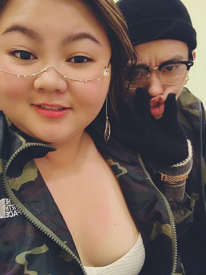 “chong gay - vo beo” cuoi nhau sau 2 thang hen ho: tieng cuoi, tieng khoc moi dem chi vo chong toi biet hinh anh 5