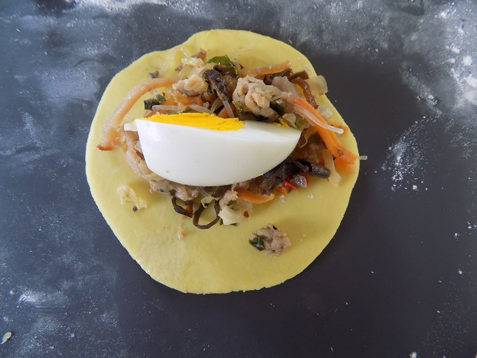 cuoi tuan lam banh goi thom ngon