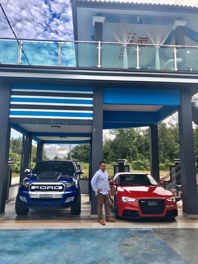 8 nam kien tri ban ga, vo mua o to audi 1,4 ty tang chong lam ca lang