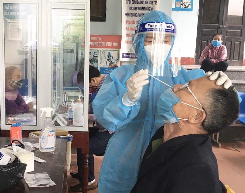 Chùm ca bệnh COVID-19 cộng đồng ở Phú Thọ phức tạp - Ảnh 2.