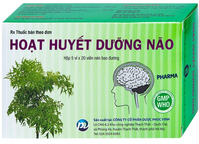 Không đặt chất lượng, thuốc hoạt huyết dưỡng não của Phúc Vinh bị thu hồi - Ảnh 3.