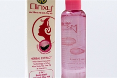 Thu hồi sản phẩm Clinxy Gel tắm &amp; vệ sinh phụ nữ vi phạm quy định