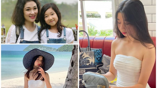Revealing the beauty of Miss Nguyen Thi Huyen’s daughter, no less charismatic than her mother